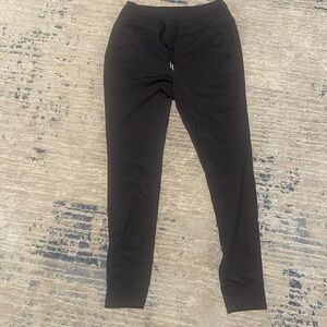 Black Halara joggers. Size large.
